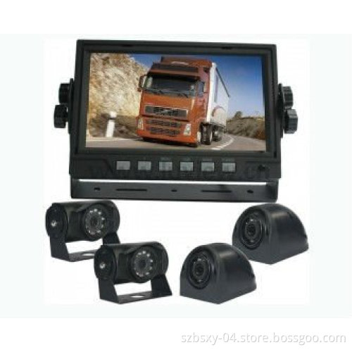 Reverse Camera Systems with 7 Inch 4-CH Digital Monitor (JY-M7304, JY-667, JY-669)